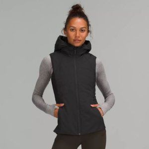 Lululemon "Another Mile" Vest, Black, Size 6